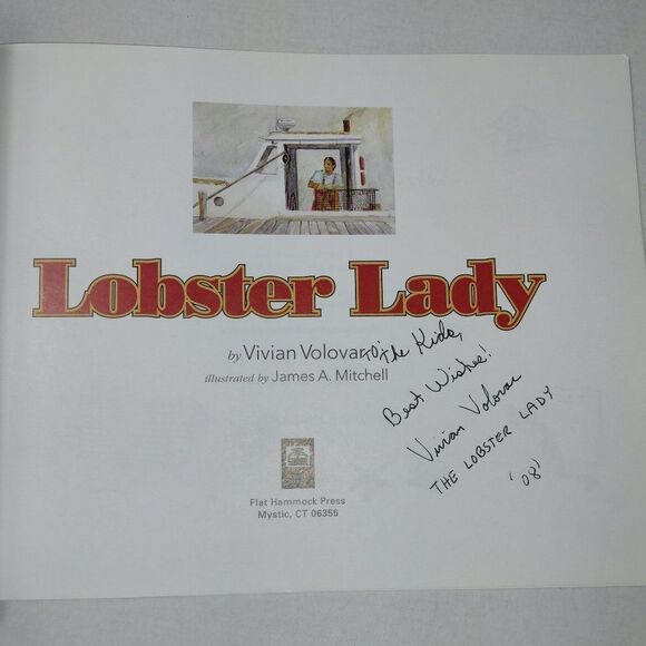 Lobster Lady by Vivian Volovar First Edition Signed by Author 2007 - Picture 4 of 8